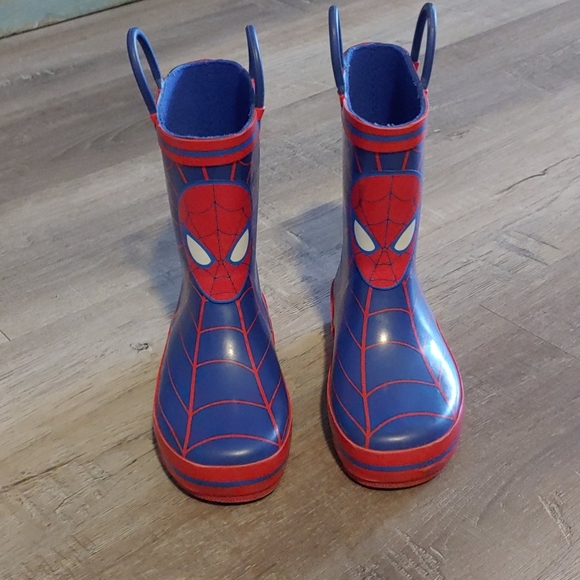 spider man rain boots